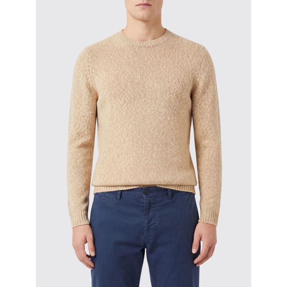 Zanone Sweater Men Beige